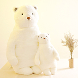 北极熊抱枕公仔毛绒玩具薇薇熊布娃娃创意抱抱熊玩偶大号生日礼物