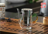 特价包邮耐热玻璃茶具龙把36计花草茶壶茶壶功夫茶必备不锈钢内胆