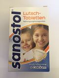 现货德国原装进口Sanostol儿童补钙片+多种维生素咀嚼片75片4岁+