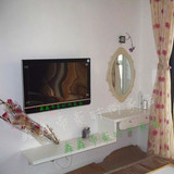 特价新款创意隔板 简约现代卧室书桌梳妆台电视柜一体柜壁挂组合