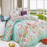 特价花卉提花植物羊绒棉四件套加厚全棉韩式床上用品床单被套