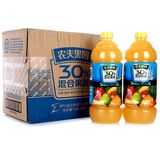 农夫山泉 农夫果园30%混合果蔬汁(菠萝+芒果+番茄)1.8L*6瓶