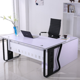 广州办公家具时尚简约老板桌椅组合单人经理桌主管桌大班台办公桌