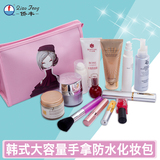 侨丰韩式大容量防水化妆包旅行化妆品箱可爱卡通收纳包袋女洗漱包