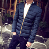 2015冬季新款韩版修身男士羽绒棉服外套青少年绒棉服加厚棉袄