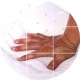 乳胶护脊保健床垫弹簧床垫1.2 1.5 1.8米席梦思软床垫天然