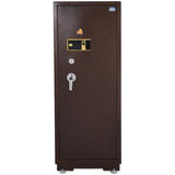 虎牌家用大型入墙密码指纹锁双保险保管柜保管箱全钢高1.6m单门