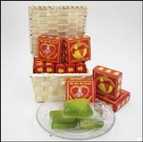 越南夫妻饼喜饼夫妻糕绿豆饼4盒40个饼手工糕点传统点心多省包邮