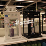 温馨宜家 IKEA 鲍比 室内外蜡烛灯台 烛台 蜡烛灯笼 蜡烛灯罩