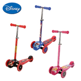 正品迪士尼儿童三轮滑板车摇摆车男女童踏板车双脚小孩车宝宝滑轮