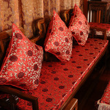 [HM]竹月阁红木沙发坐垫实木沙发坐垫婚庆中式家具冬木沙发垫
