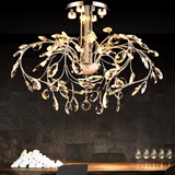 创意个性LED水晶灯现代简约客厅灯具艺术温馨卧室吸顶灯餐厅吊灯