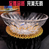进口Ocean玻璃碗大号创意透明沙拉碗汤碗泡面碗微波炉米饭碗套装