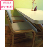 现代简约实木布艺餐椅时尚家用办公椅咖啡酒店会议椅子靠背餐桌椅