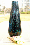 欧式彩色琉璃花瓶 高档水晶玻璃花器 乔迁新居摆件 创意结婚礼物