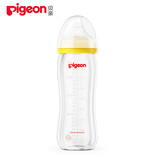 【天猫超市】Pigeon/贝亲奶瓶自然实感宽口径玻璃奶瓶AA92(配L号)