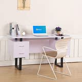 电脑桌台式家用办公桌写字台简约现代简易不锈钢电脑桌可定制dnz