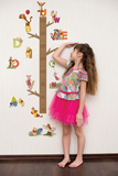韩国自粘墙贴纸女孩儿童房间卡通贴画迪士尼身高贴身高尺英文字母