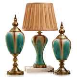 新古典欧式美式样板间装饰品摆件现代简约家居创意陶瓷摆件台灯