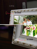 全家福冲印放大相片制作欧式结婚照片定制相框挂墙影楼摆台婚纱照