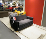 双皇冠【莱维北京宜家代购】IKEA  索斯塔 双人沙发床