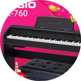 顺丰包邮卡西欧PX760 PX-760成人数码电子钢琴88键重锤PX-750升级