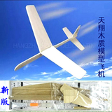中天AA00201天翔木质木制飞机模型DIY拼装弹射手掷航模科普套材玩