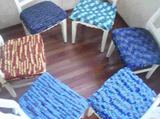 田米 餐椅垫 椅垫 坐垫 纯手工编织