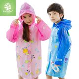 韩国kk树儿童雨衣女童雨衣防水男童雨衣宝宝雨披学生小孩雨衣包邮