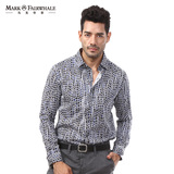 2015秋季新款马克华菲Fairwhale国际时尚系列男士商务休闲衬衫