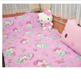 韩国代购 HELLO KITTY凯蒂猫床用品儿童粉色床垫 床褥 1.12