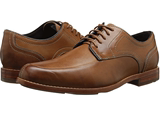 美国代购正品Rockport男鞋优质牛皮系带低帮单鞋舒适减震休闲皮鞋