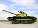 59式中型坦克模型 中国59改进型坦克合金军事成品仿真模型 1：30