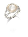 美国代购 IPPOLITA Stella珍珠母纯净石英石钻石纯银迷你糖果戒指