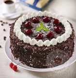 哈尔滨同城米旗好利来黑森林奶油蛋糕巧克力奶油蛋糕樱桃酱无添加