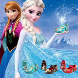 New Frozen Elsa Anna Princess Cosplay Girls Kids Shoes
