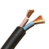 橡套电线国标YZ/YC2*2.5 4平方2芯 防水防冻防老化橡胶软铜芯电线