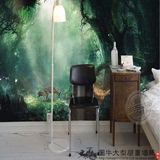 油画风景童话梦幻森林个性无缝整张大型壁画 儿童房卧室墙纸壁纸