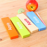 Apple塑料锡纸储物盒 多功能多用长方形收纳盒  糖果色简约收纳盒
