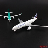 原单13cm法国航空波音777协和飞机模型合金客机仿真航模摆件