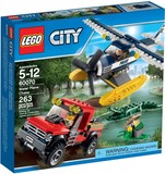 LEGO 乐高正品 City 城市系列 水上飞机追击 早教 L60070