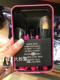 P.M代购韩国正品3CE stylenanda化妆彩妆刷子7件全套装 粉/黑色