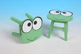 实木质小木凳 儿童小凳子/换鞋凳矮凳可爱卡通小板凳宝宝小圆凳子