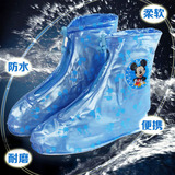 迪士尼儿童雨鞋套男女童宝宝学生雨靴防滑加厚底雨鞋防水鞋套