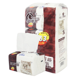 【天猫超市】波斯猫纸巾抽纸200抽3包超韧绵柔卫生纸品送63抽gz
