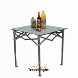Travellight轻装行豪华升降铝桌户外折叠桌烧烤桌野餐桌子Q140823