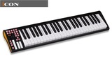 美国ICON iKeyboard 5 49键便携式MIDI键盘 带控制器 支持ipad