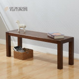 纯实木长条凳进口白橡木长凳餐厅凳子床尾凳简约现代实木家具特价