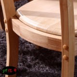 中式橡木实木餐桌椅子组合拆装组装散装现代时尚家具特价全国包邮
