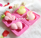 DIY手工皂模具香皂肥皂精油皂冷制皂模具 水果模具硅胶蛋糕模具